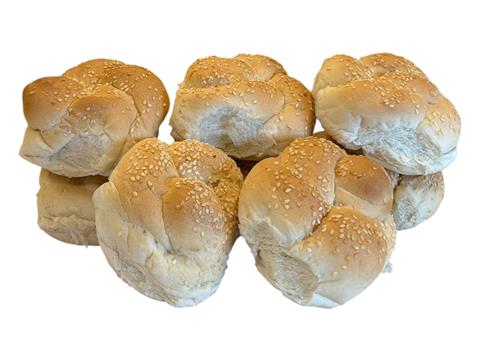 Small Seeded Round Roll (12 pack) - EC