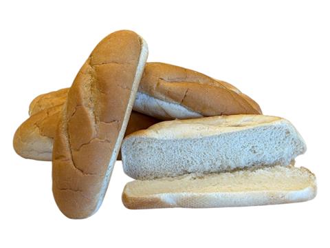7.5 in. Crusty White Sub Sliced (6 pack) - P
