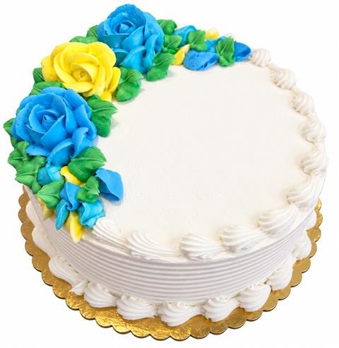 10 in. Chocolate Cake with Vanilla Frosting - Co