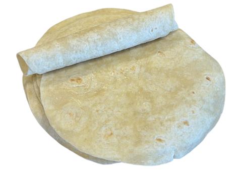 6 in. White Tortilla Wrap (12 pack) - HL