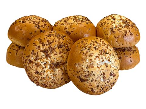 4 in. Onion Brioche Hamburger Roll (12 pack) - Fi