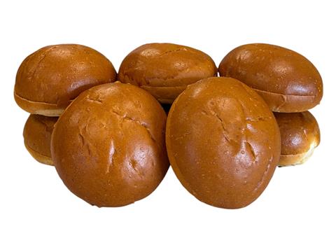 4 in. Brioche Hamburger Roll Sliced (12 pack) - Fi