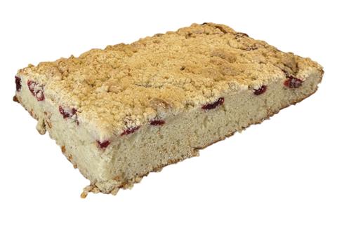 Raspberry Coffee Cake (1/4 Sheet) - BX