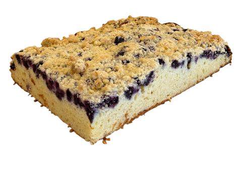 Blueberry Coffee Cake (1/4 Sheet) - BX