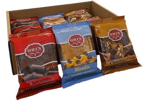 Assorted Brownie Individually Wrapped (12 pack) - BX