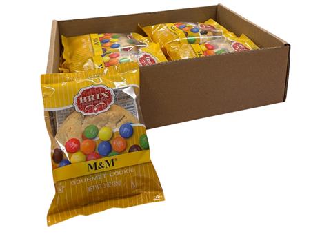 M&M Cookie Individually Wrapped (12 pack) - BX