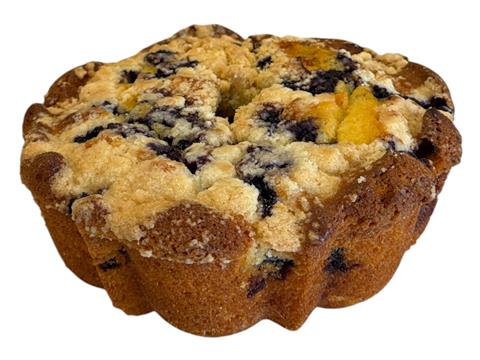 9 in. Round Blueberry Coffee Cake - BX