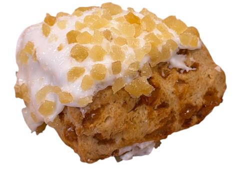 Large Lemon Ginger Scone Individually Wrapped (Each) - BX