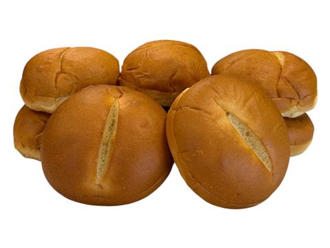 4 in. Potato Hamburger Roll Sliced (12 pack) - Fi