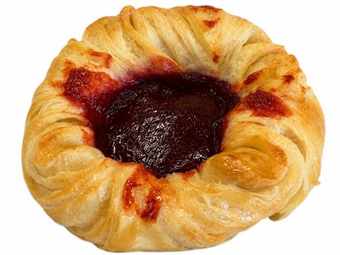 Large Raspberry Danish Individually Wrapped (Each) - BX