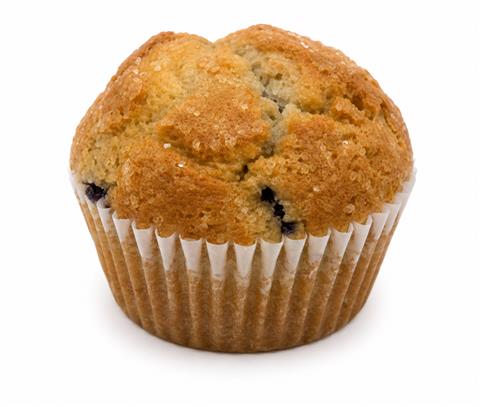 Medium Blueberry Muffin Individually Wrapped (8 pack) - BX