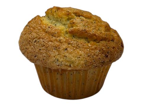 Large Lemon Poppy Muffin Individually Wrapped (Each) - BX