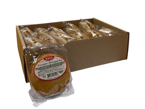 Pumpkin Whoopie Pie Individually Wrapped (12 pack) - BX