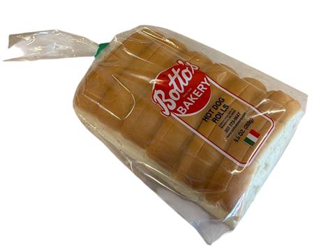New England Hot Dog Roll Retail Sliced (6 pack) - Bot