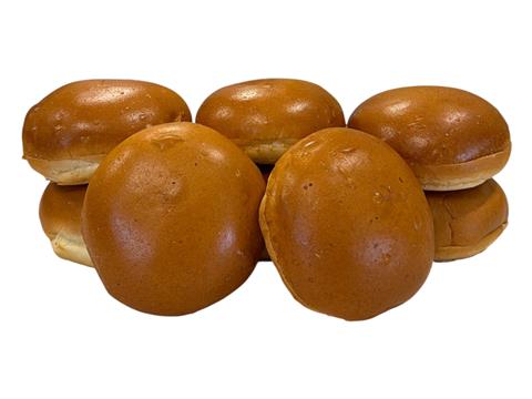 3.5 in. Brioche Hamburger Roll Sliced (12 pack) - Fi