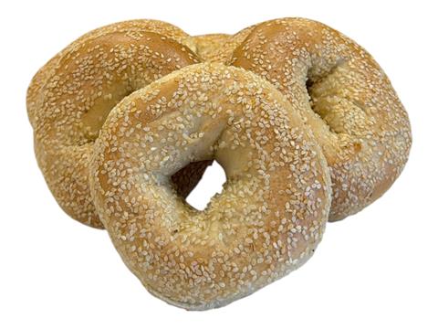 5 oz. Sesame Bagel (6 pack) - OMG