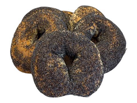 5 oz. Poppy Bagel (6 pack) - OMG