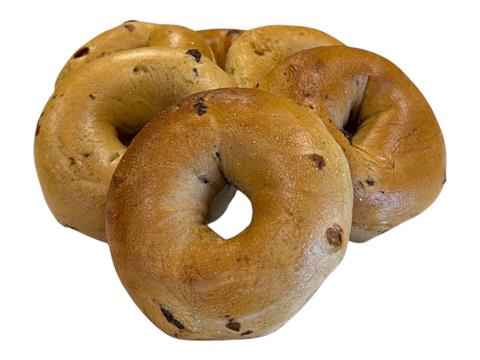 5 oz. Raisin Bagel (6 pack) - OMG