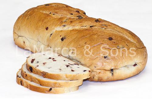 Cranberry Bread Oval Thin Sliced - Fi